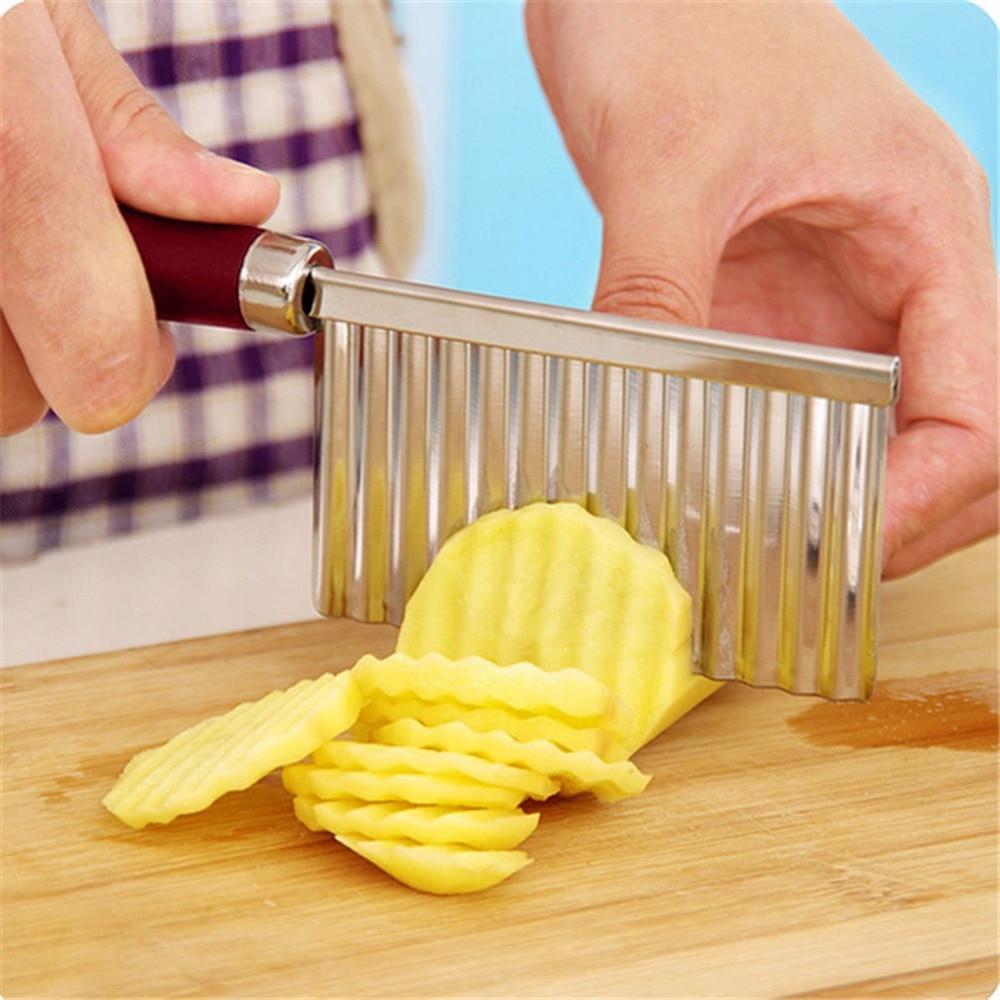 Stainless Steel Crinkle Vegetable Cutter