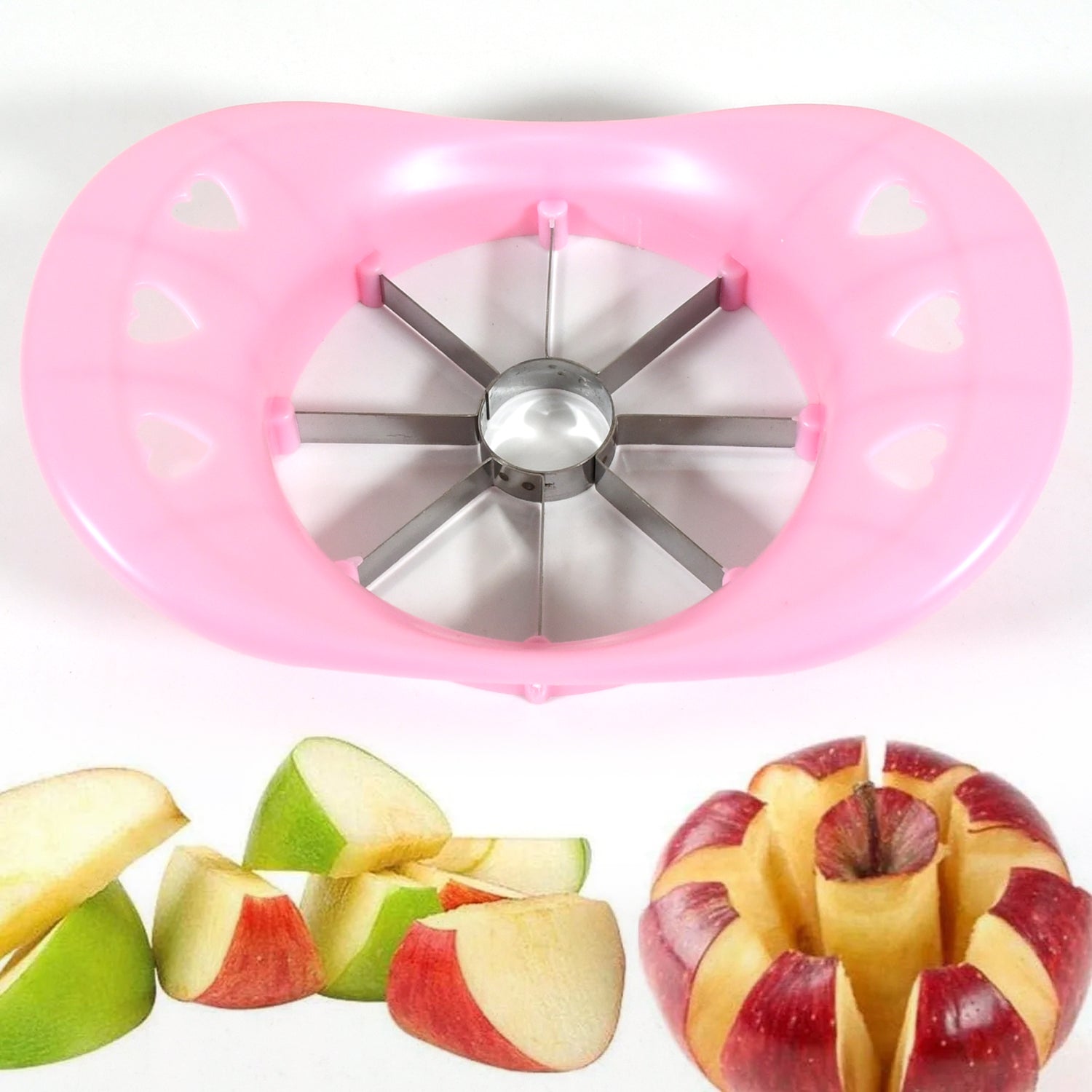Multi-Purpose Apple Slicer with 8 Blades