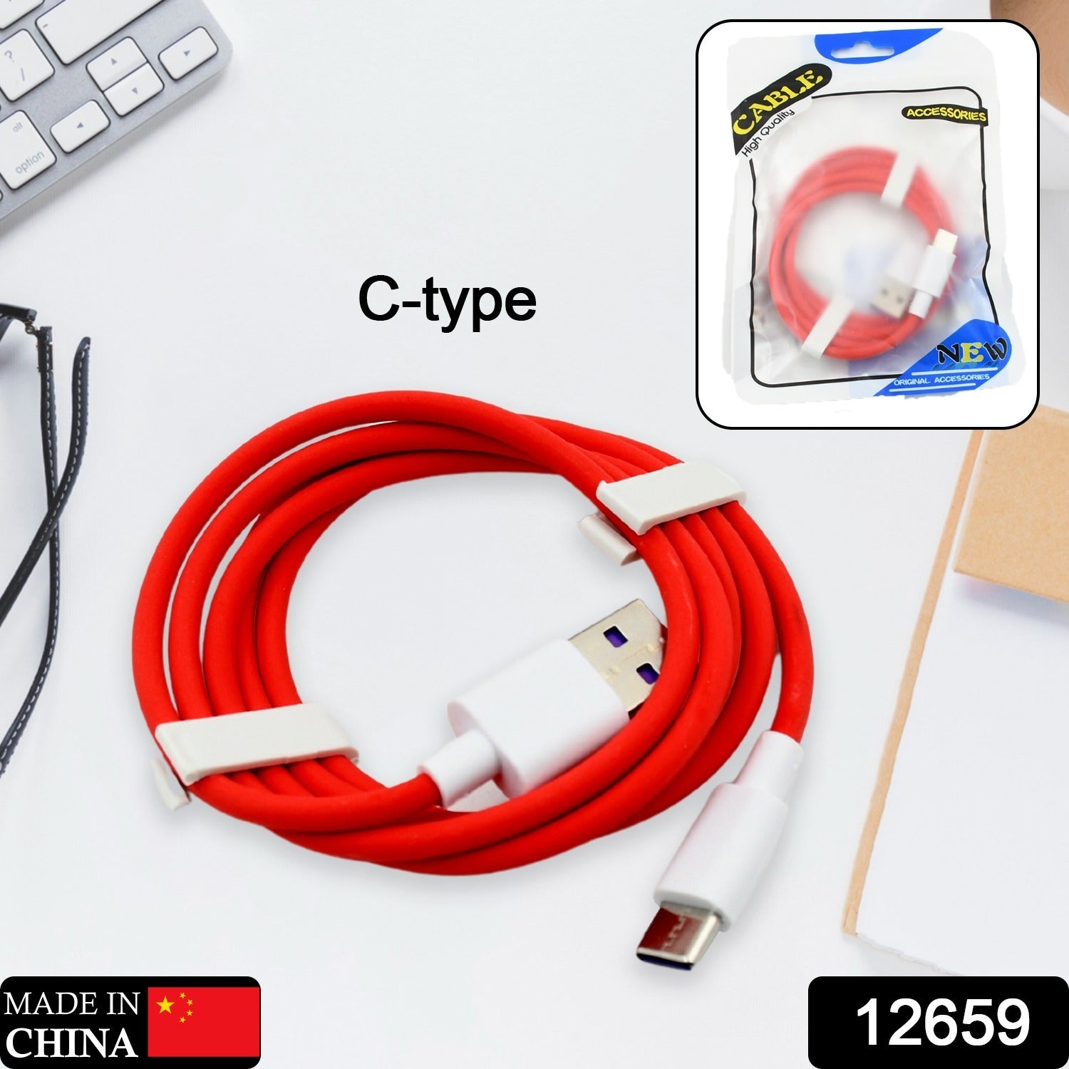 Unique Type-C Fast Charging Data Cable