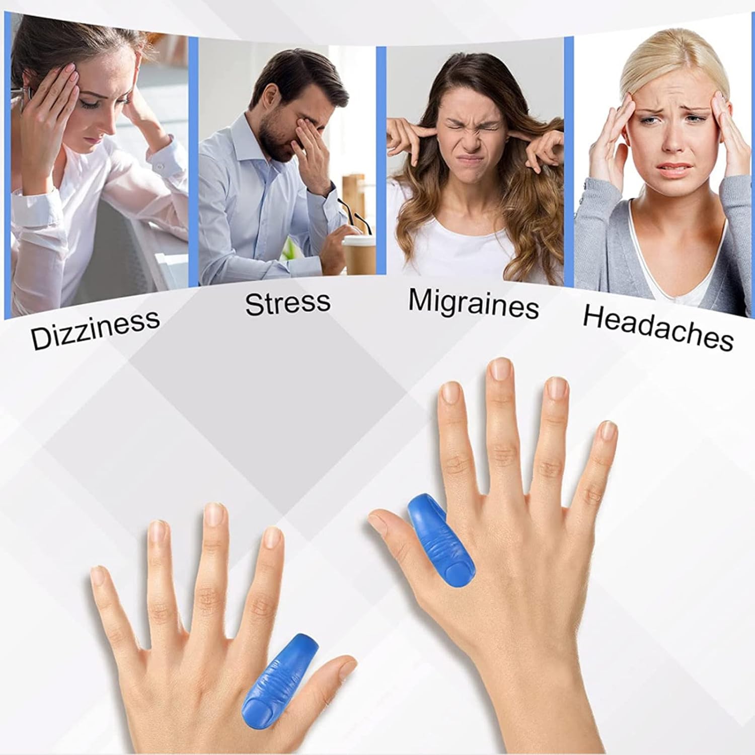 Magnetic Acupressure Hand Clip - Sugar Control