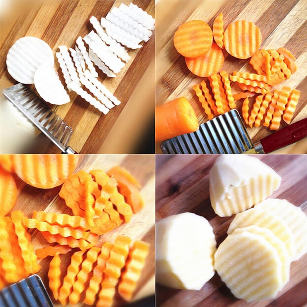 Stainless Steel Crinkle Vegetable Cutter