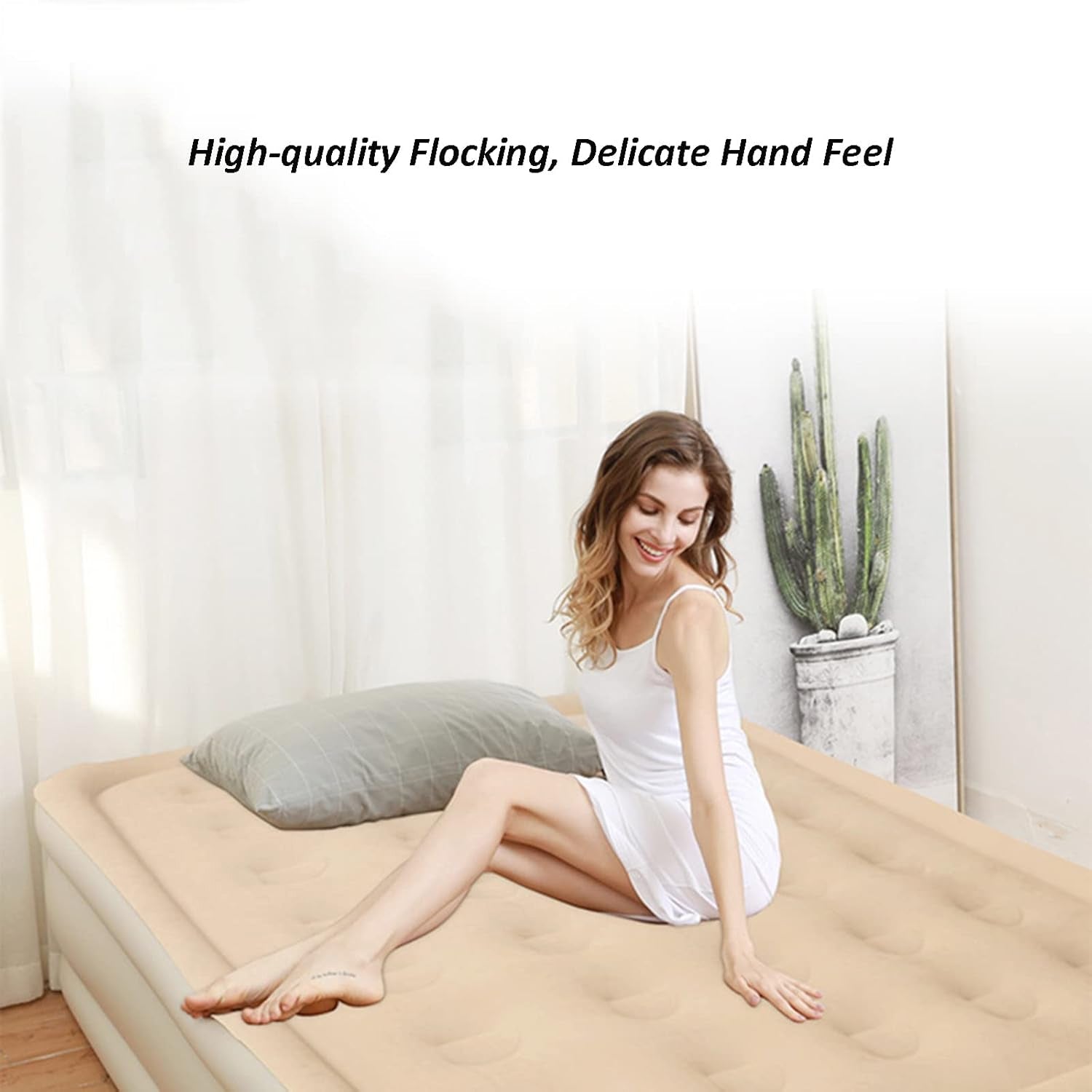AirEase™ Deluxe Foldable Inflatable Airbed