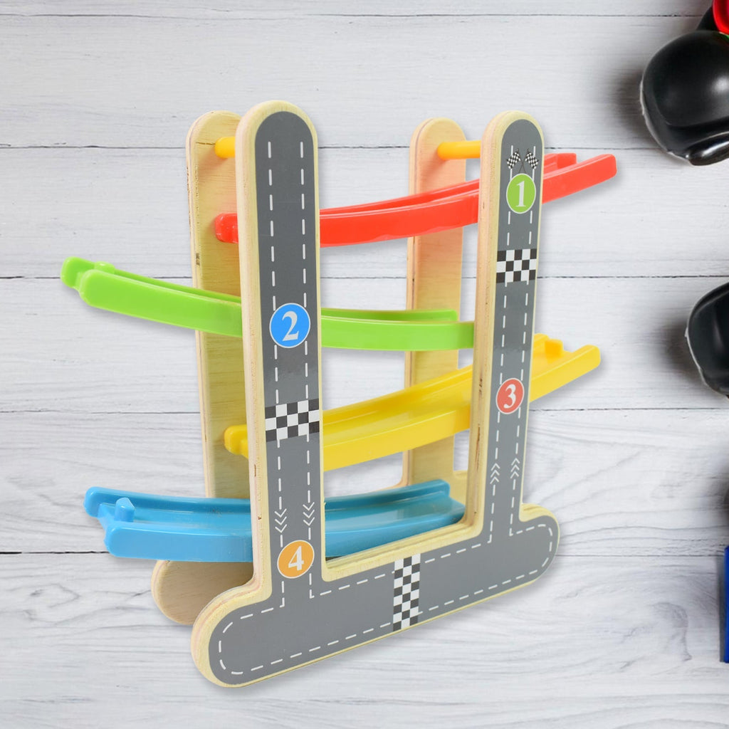 Car Track Playset with Racers