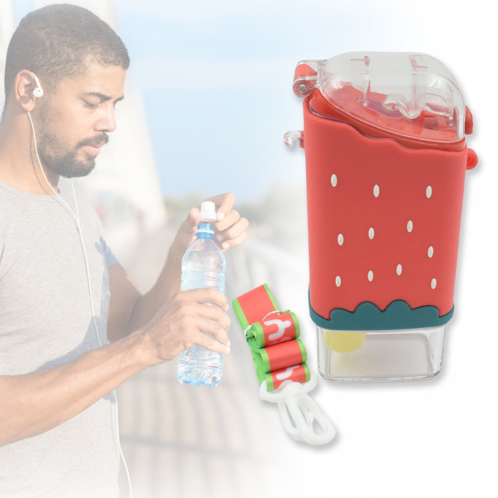 Leakproof Ice Cream Water Bottle - 300ml