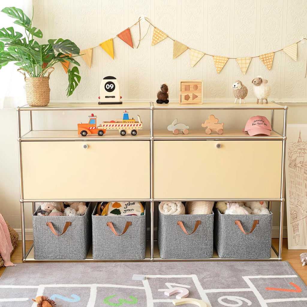 Foldable Storage Box with Handles