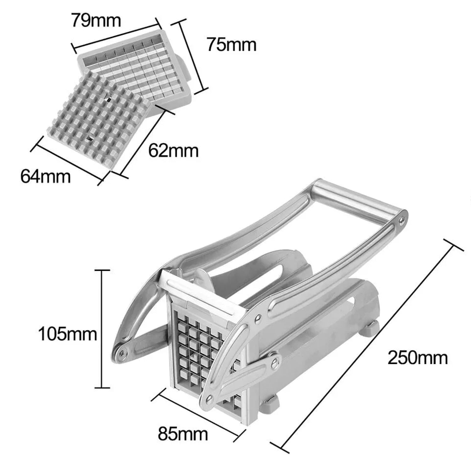 French Fries and Potato Chips Cutter