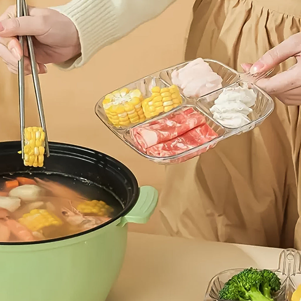 4-Compartment Serving Tray