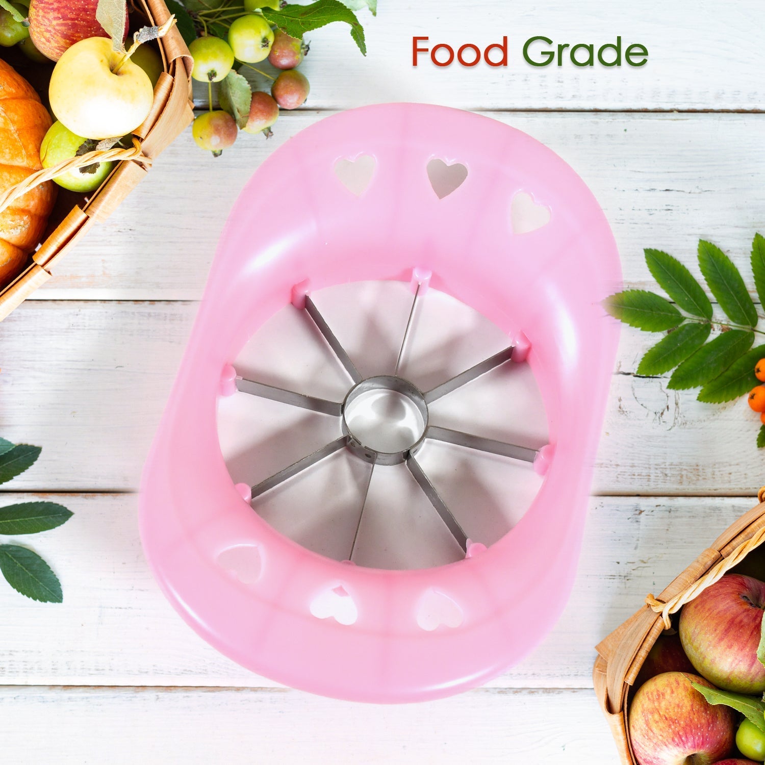 Multi-Purpose Apple Slicer with 8 Blades