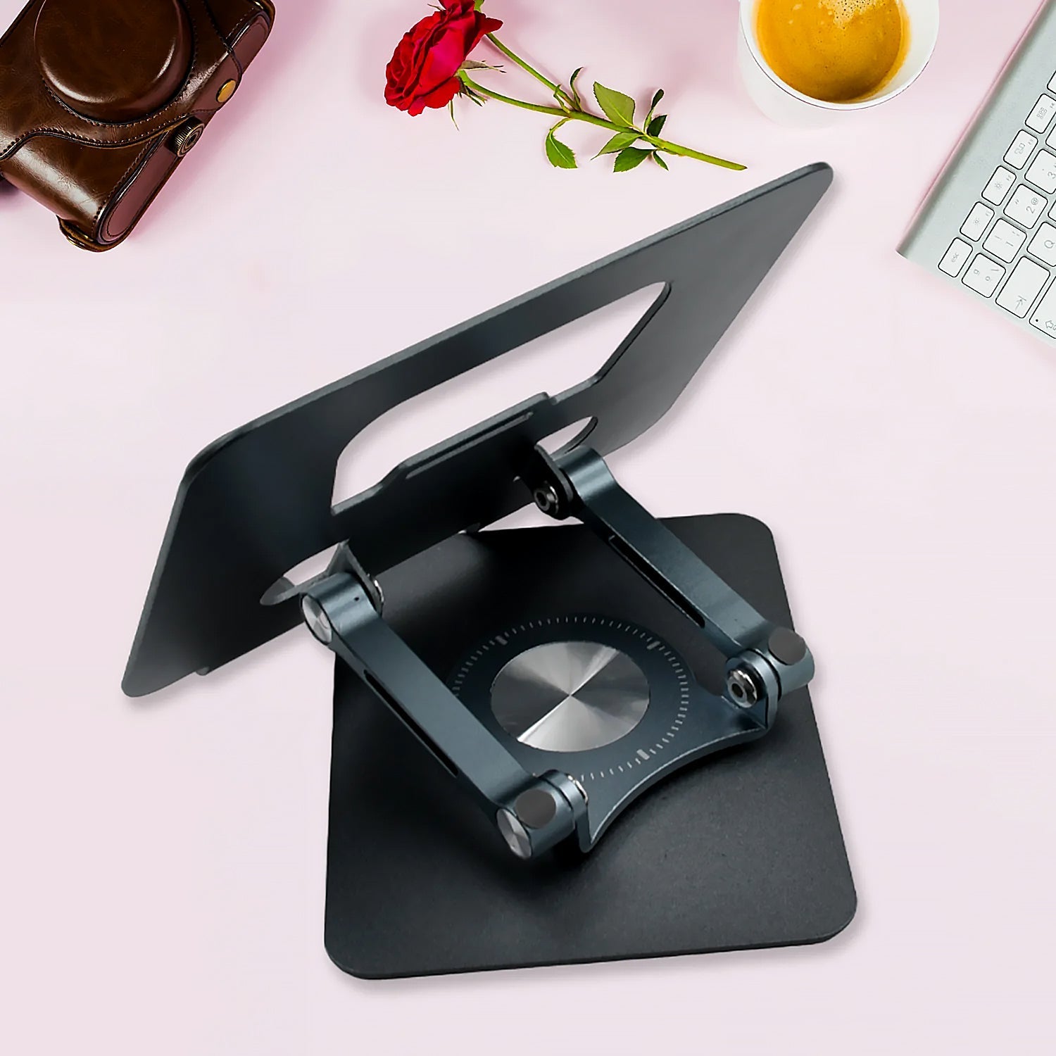 360° Rotating Aluminum Alloy Laptop Stand