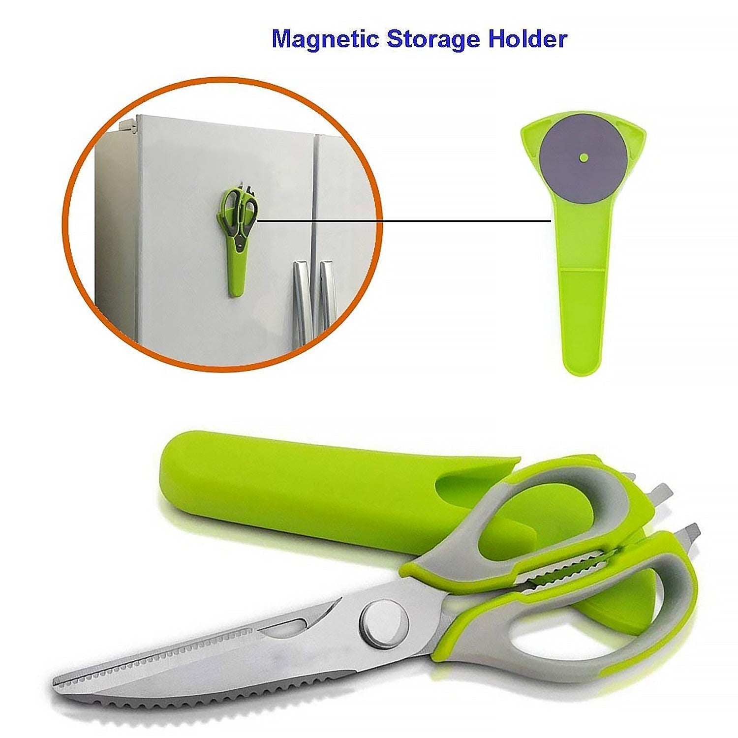 Heavy-Duty Stainless Steel Kitchen Shears