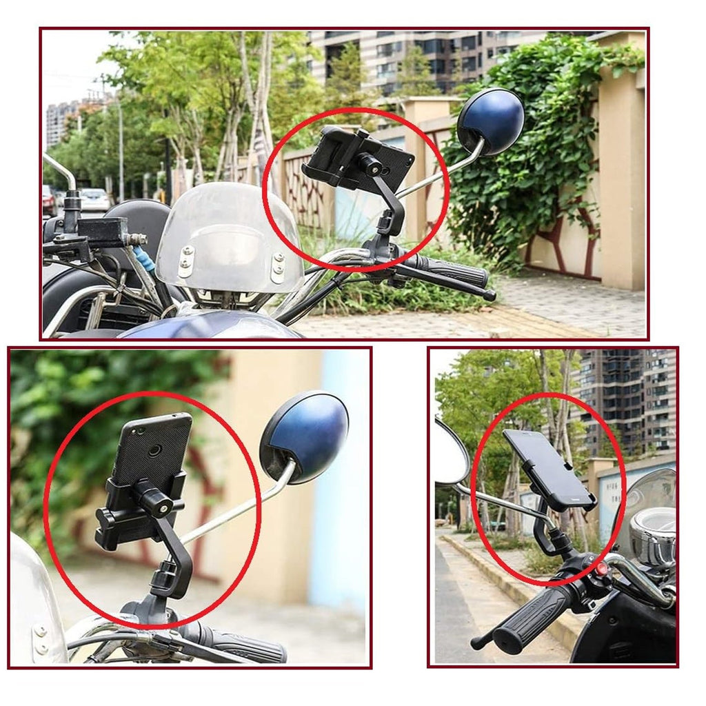 360° Rotating Metal - Bike Mobile Holder