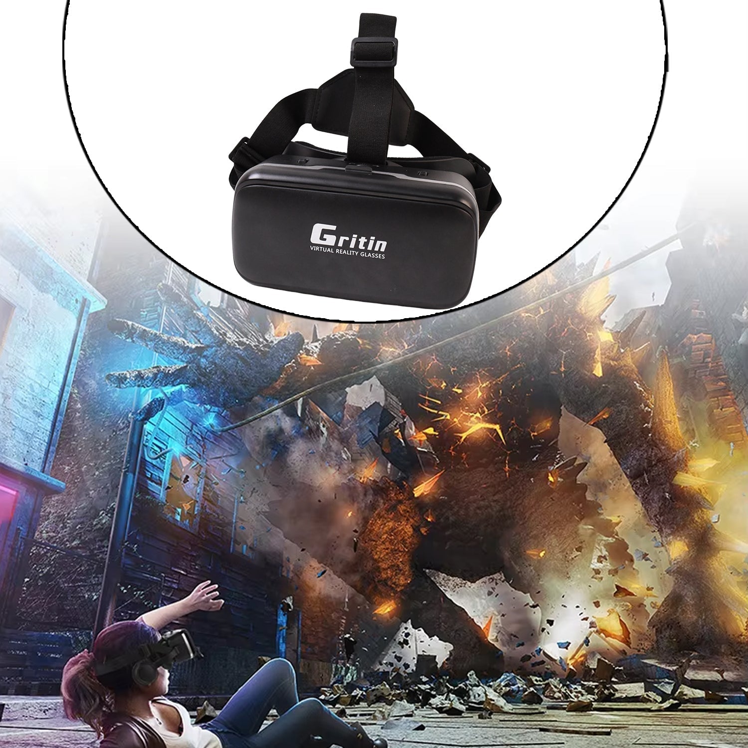Virtual Reality 3D Headset