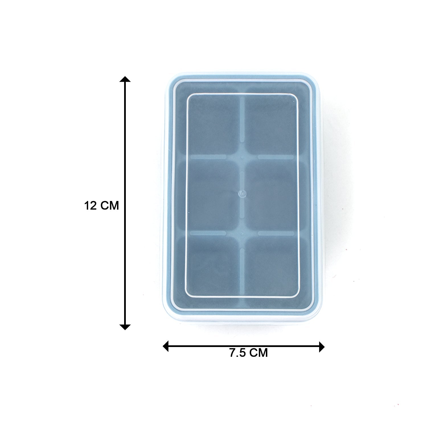6-Grid Silicone Ice Tray with Box