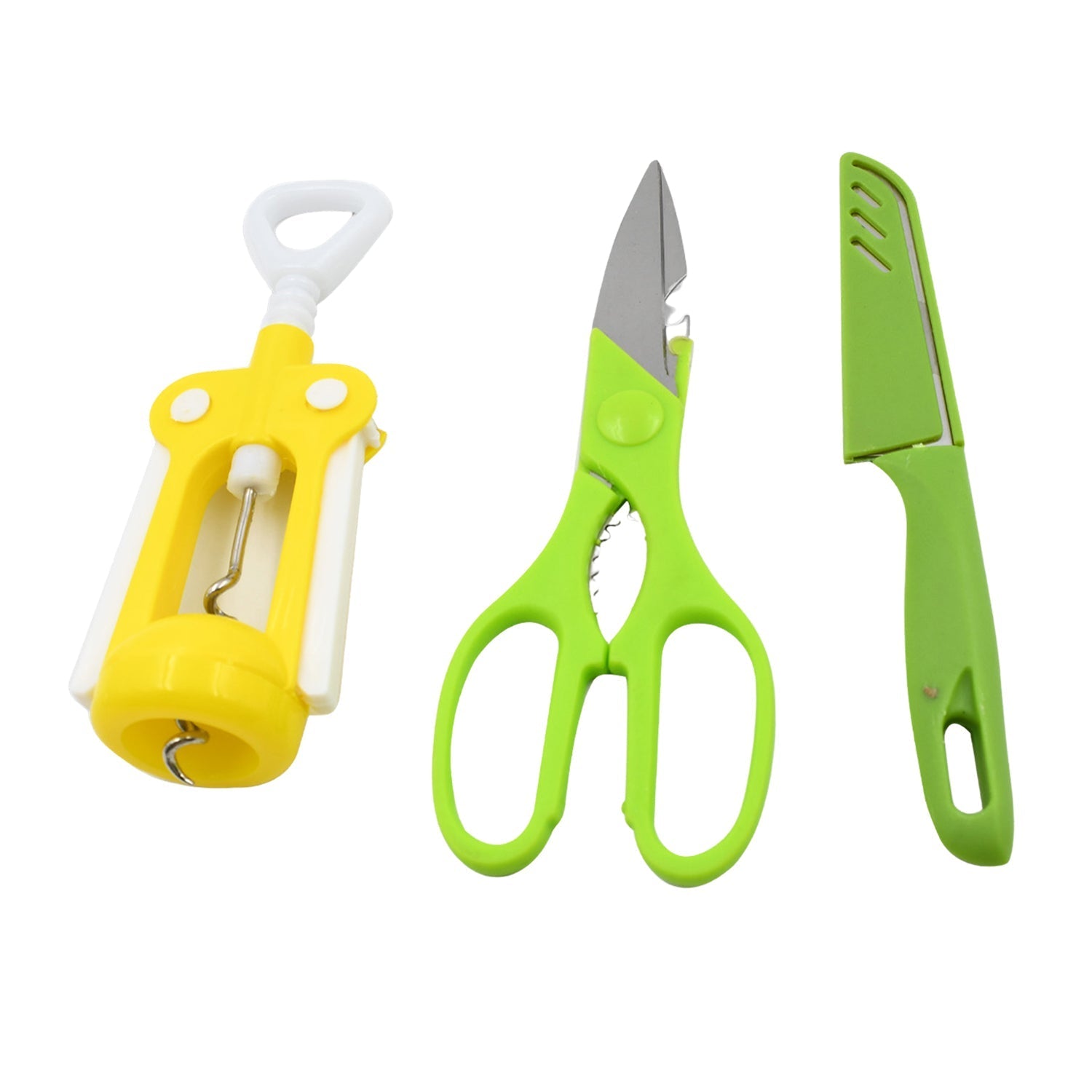 Stainless Steel Knife & Scissors Set