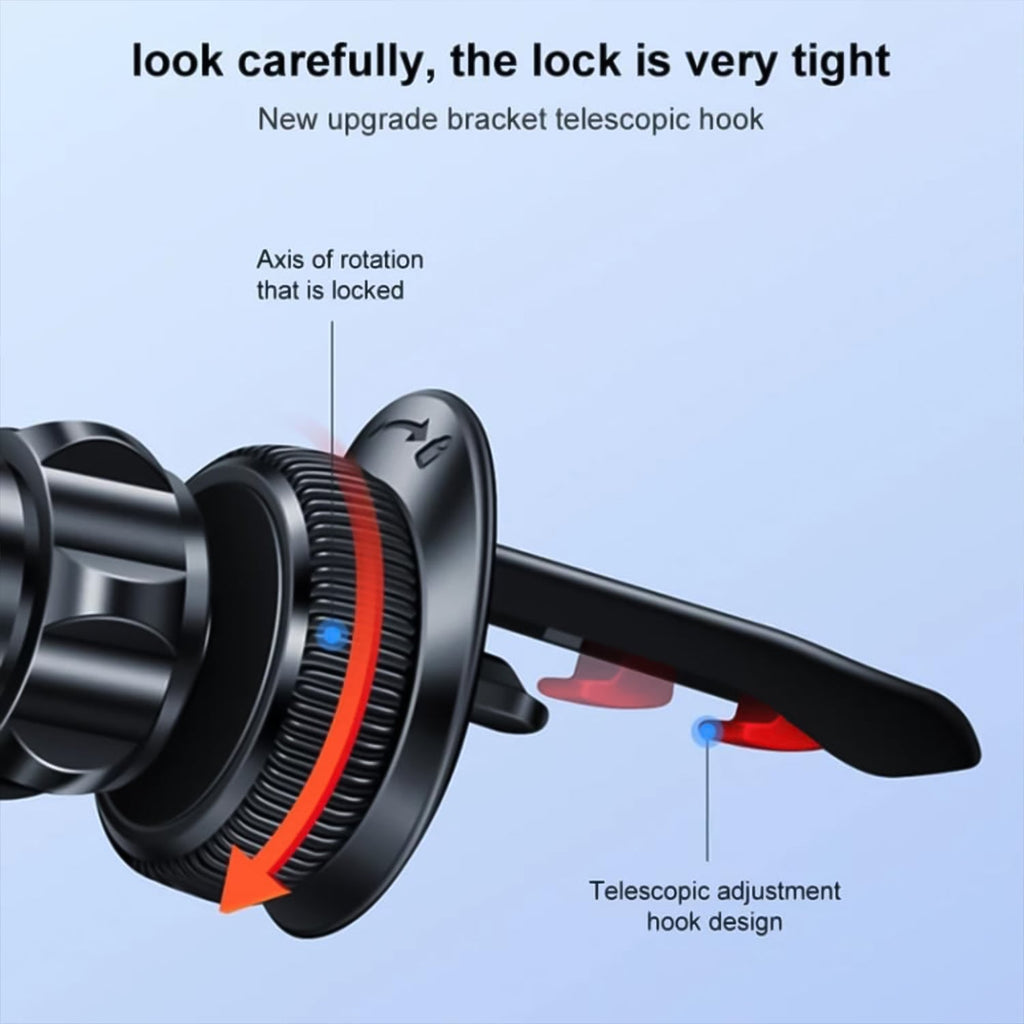 360° Magnetic Foldable Air Vent Holder