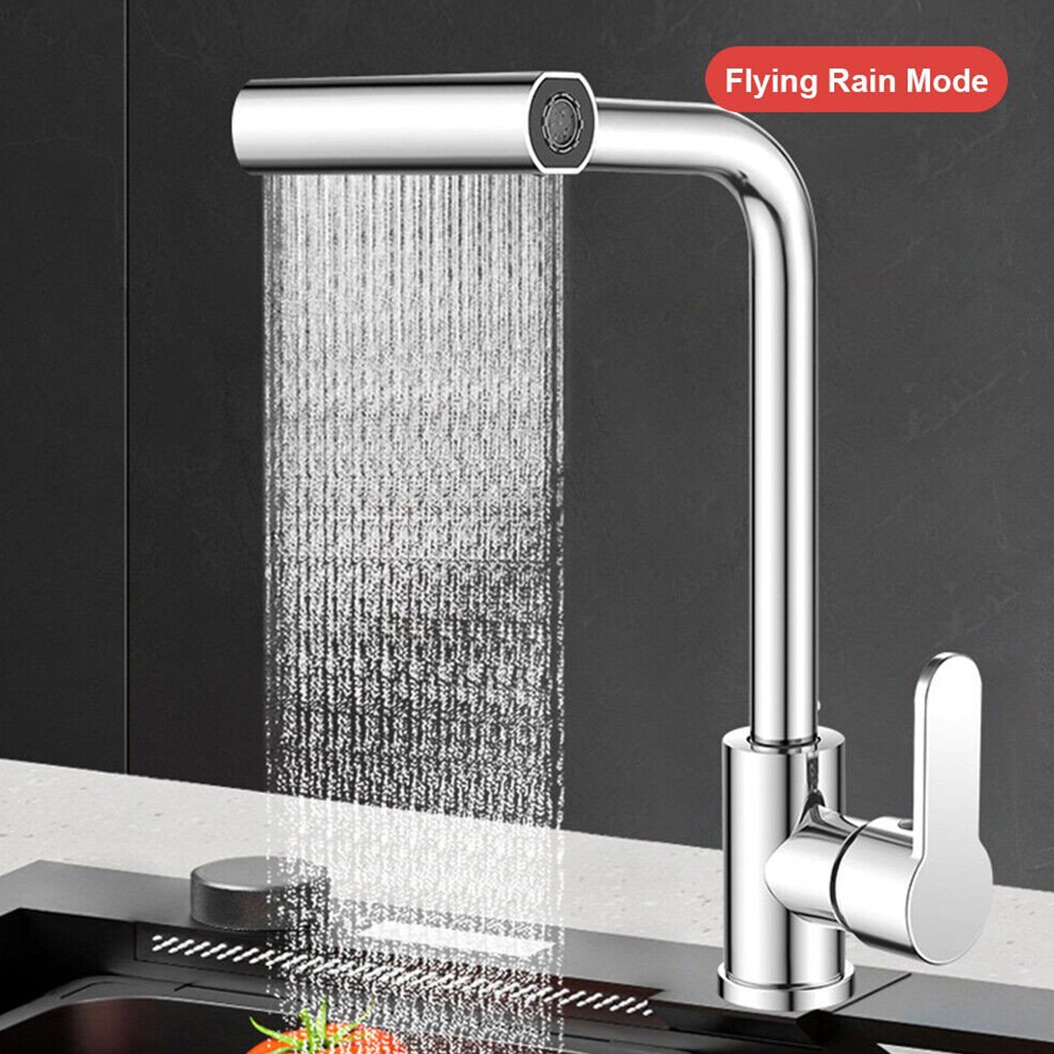 4-in-1 Swivel Kitchen Faucet - 360°