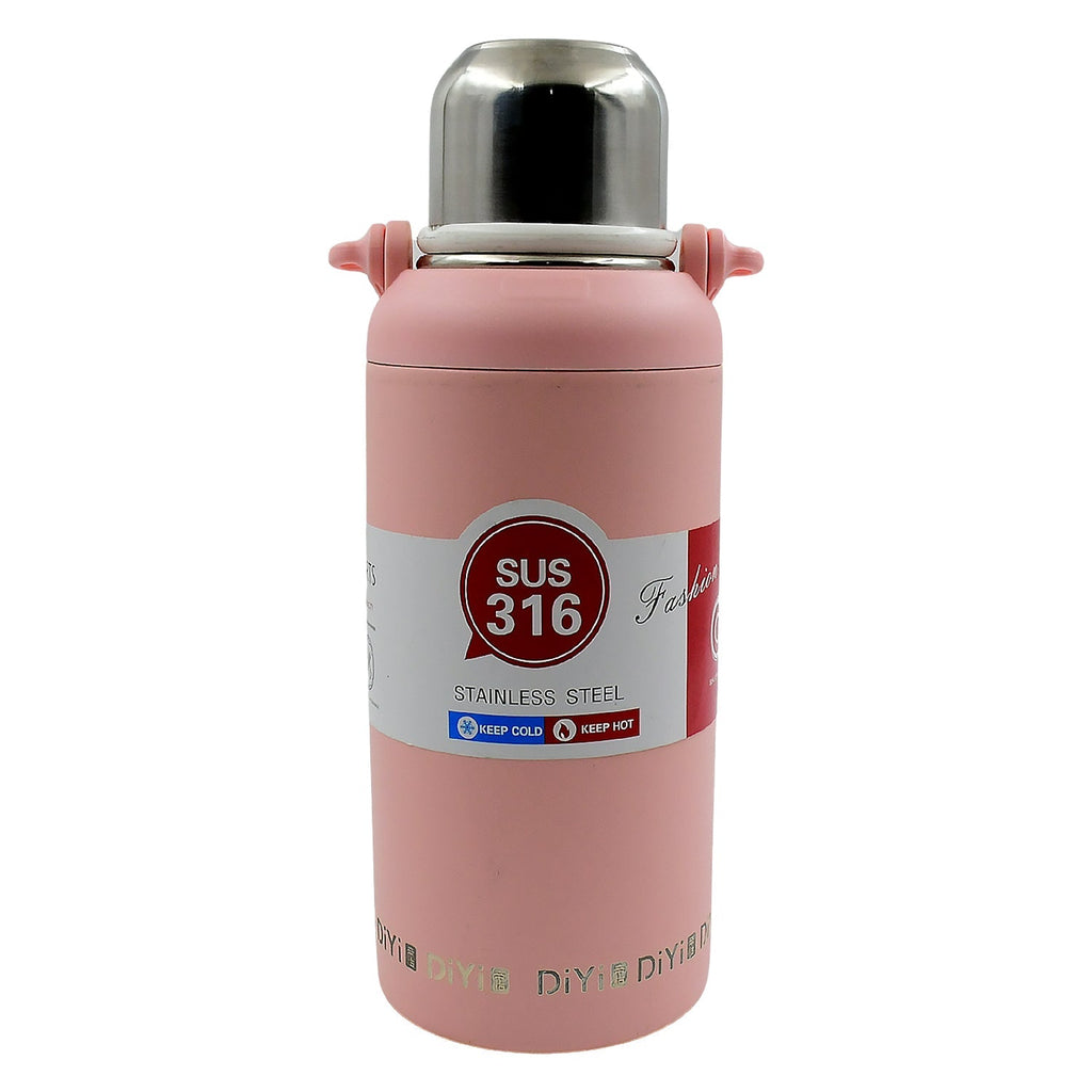 Stainless Steel Insulated Sports Travel Bottle - 1300ml