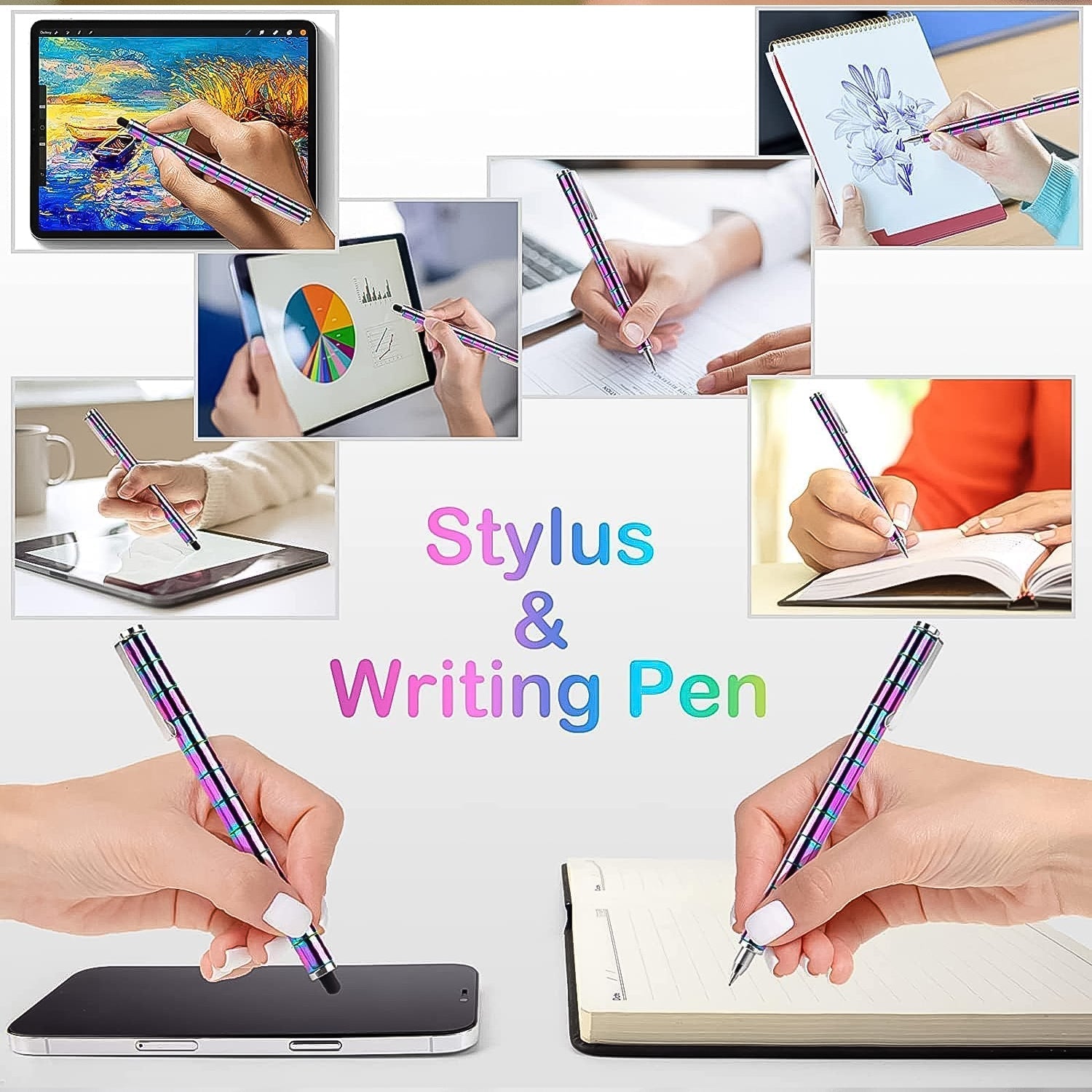 Magnetic Multifunction Office Pen
