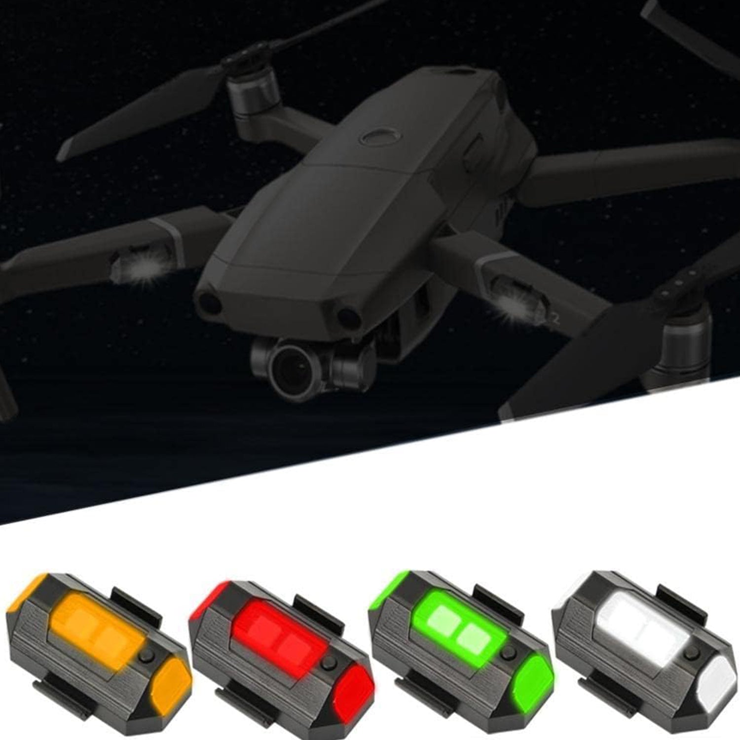 Mini Waterproof LED Rechargeable Lights - Mix Color