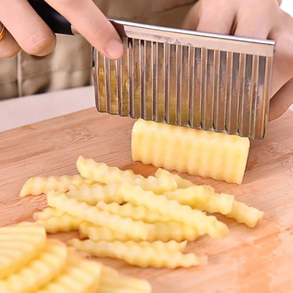 Stainless Steel Crinkle Vegetable Cutter
