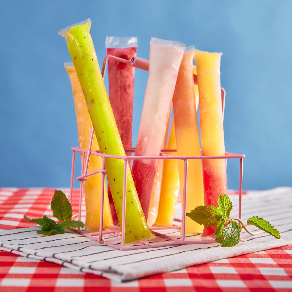 Manual Popsicle Maker with Reusable Molds
