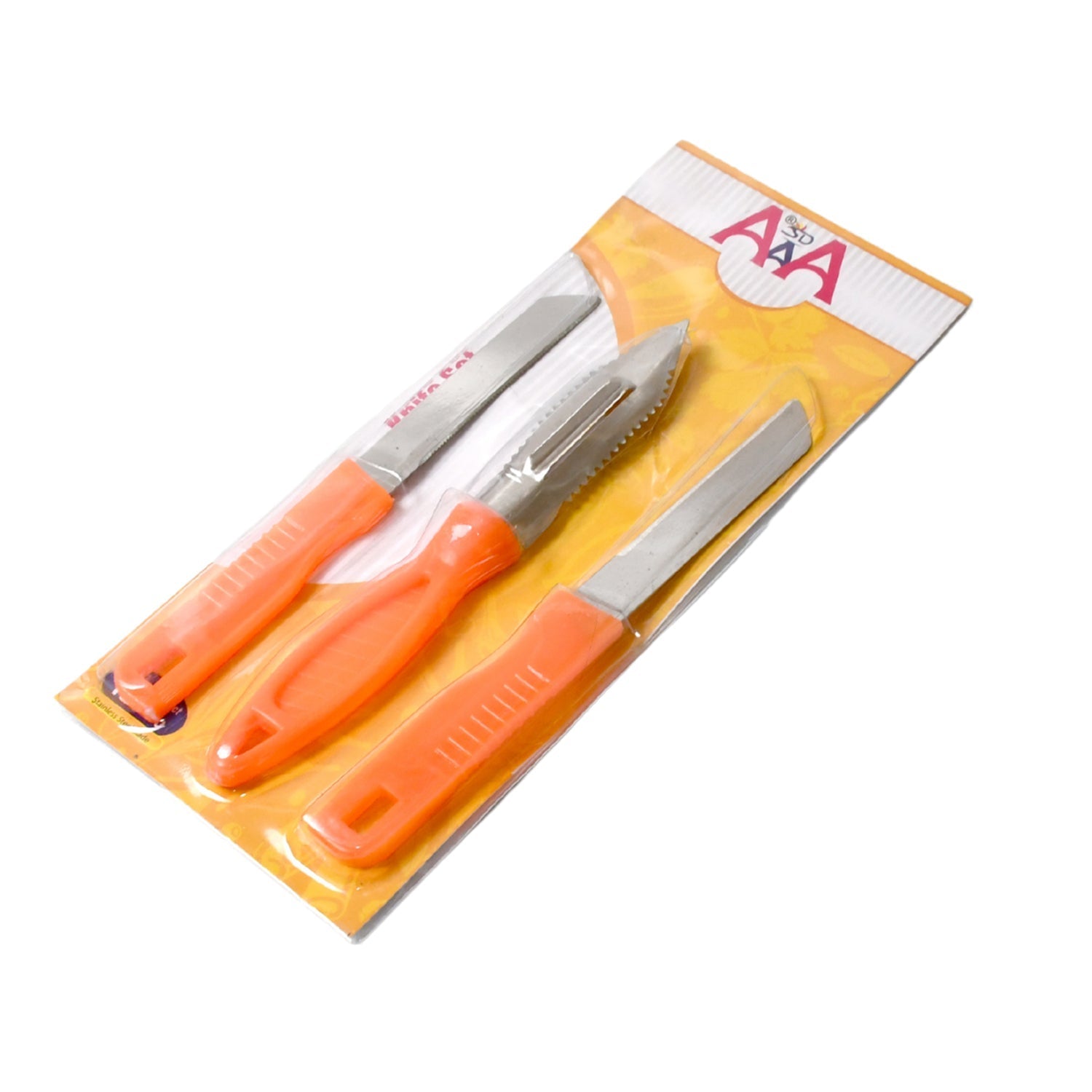 3-in-1 Stainless Steel Kitchen Knife Set