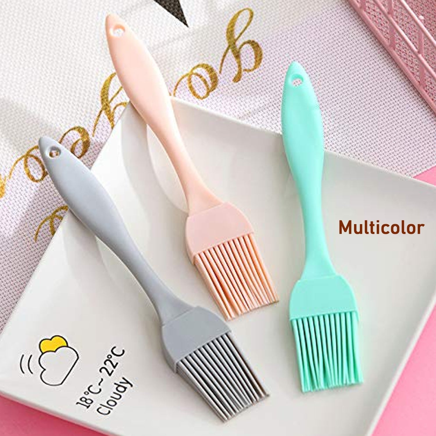 Silicone Oil & Pastry Brush - 17cm