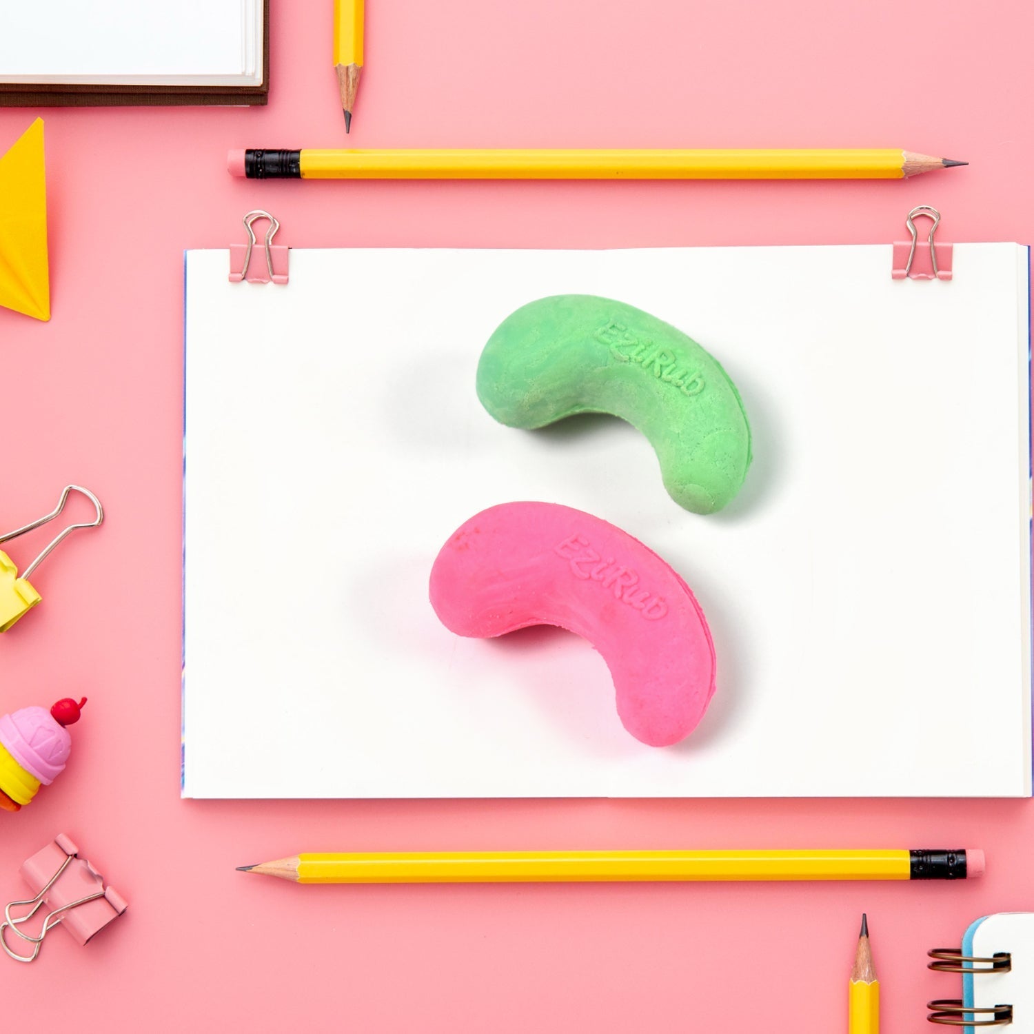 Cashew Nut Shaped Eraser