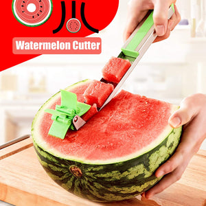 Windmill-Style Watermelon Slicer & Peeler