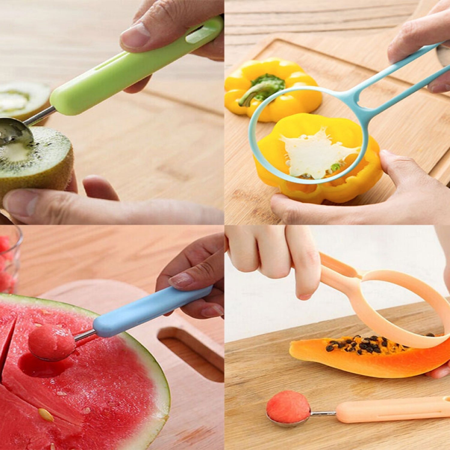 2-in-1 Fruit Peeler and Baller