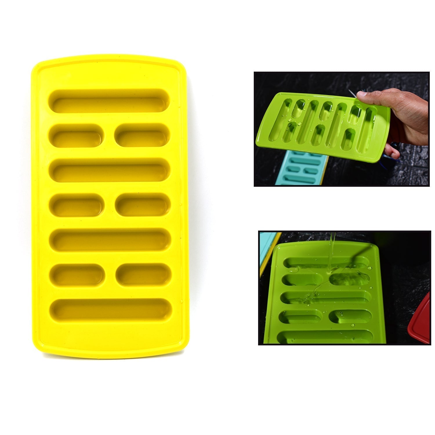 4-Piece Fancy Ice Tray Set