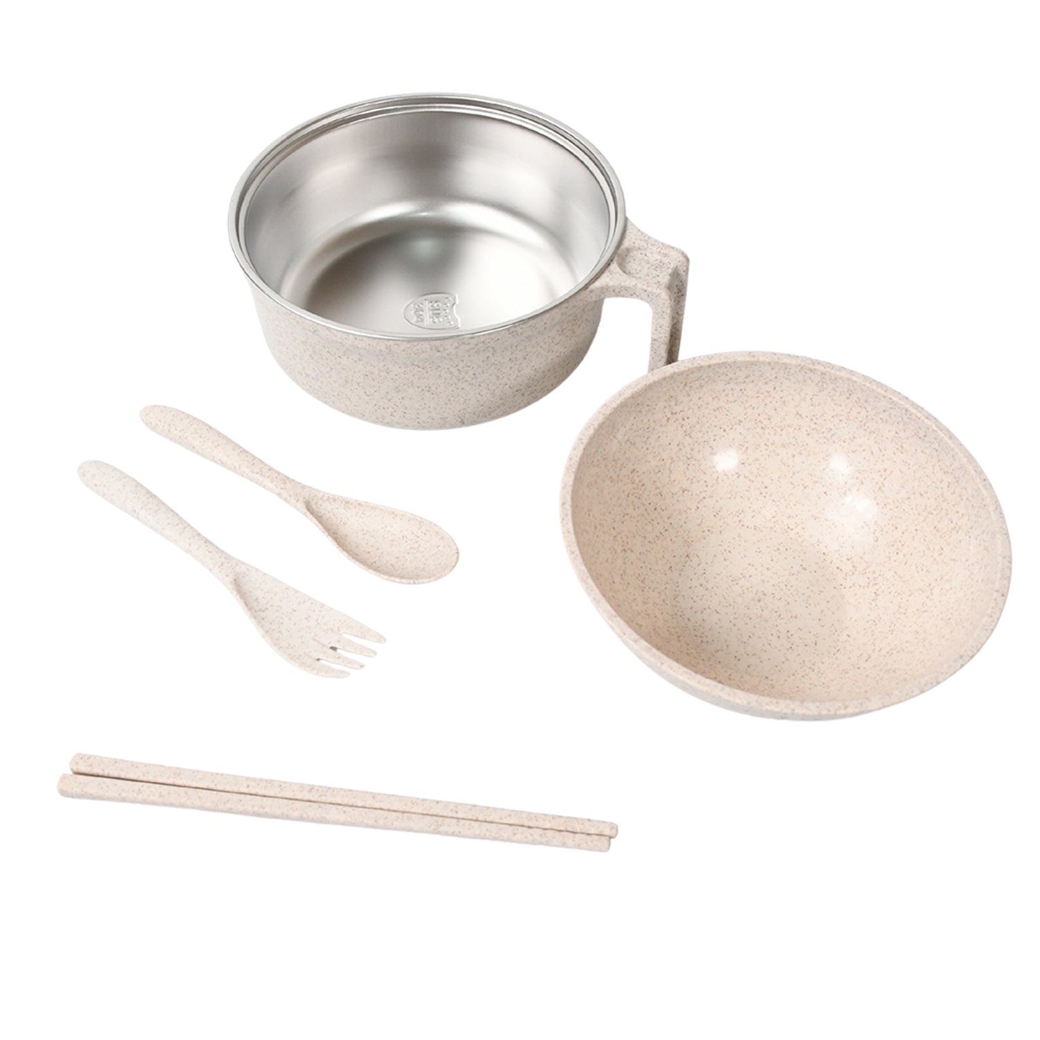 Rice Noodle Bowl Set with Lid