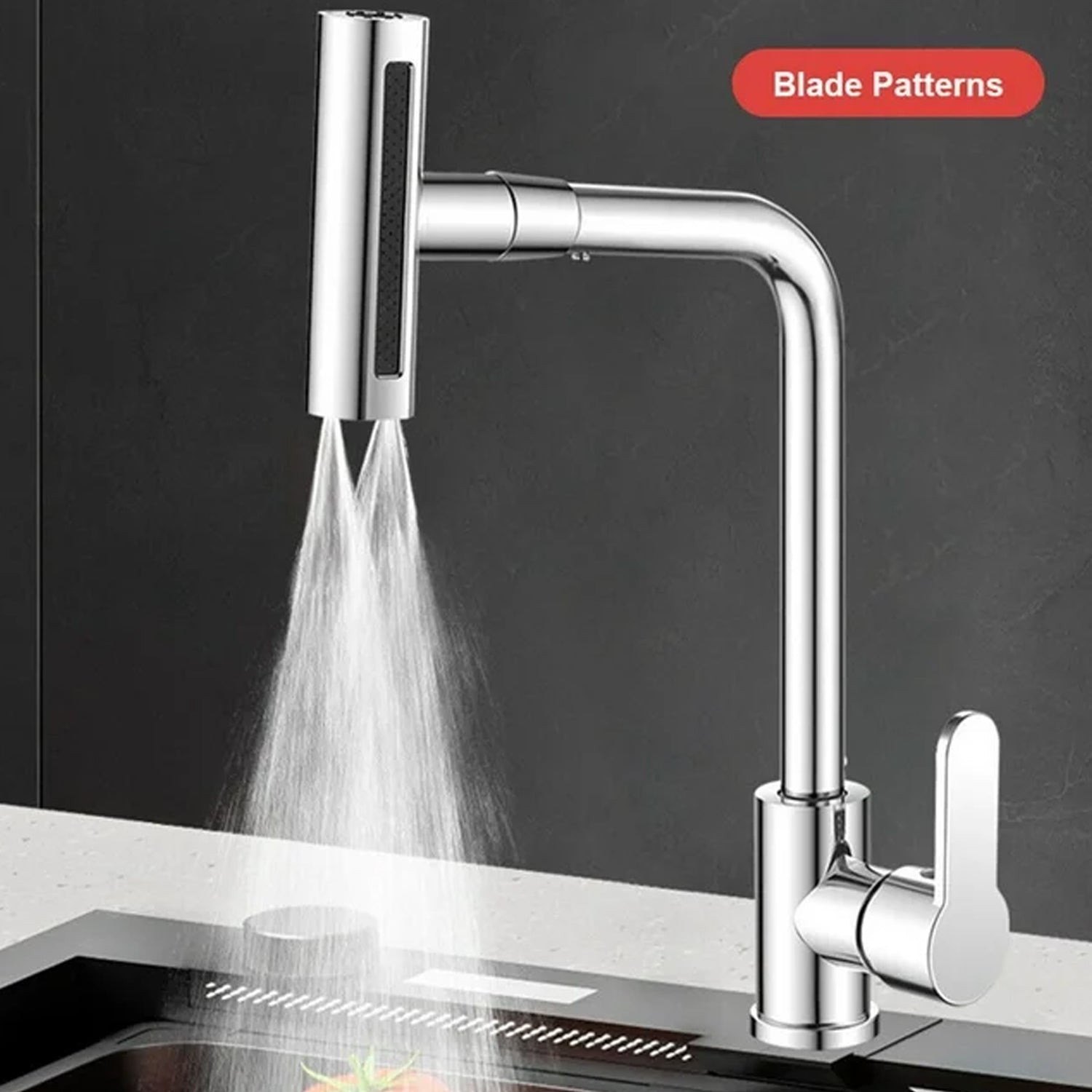 4-in-1 Swivel Kitchen Faucet - 360°