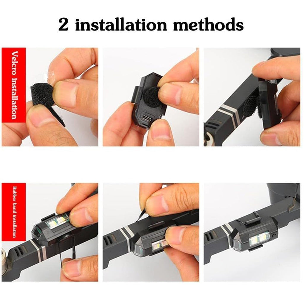 Mini Waterproof LED Rechargeable Lights - Mix Color