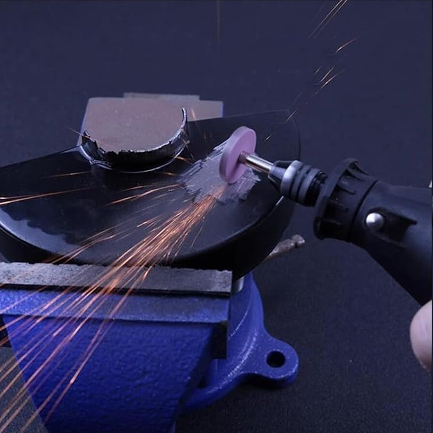 Mini Abrasive Mounted Grinding Wheels - Set of 6