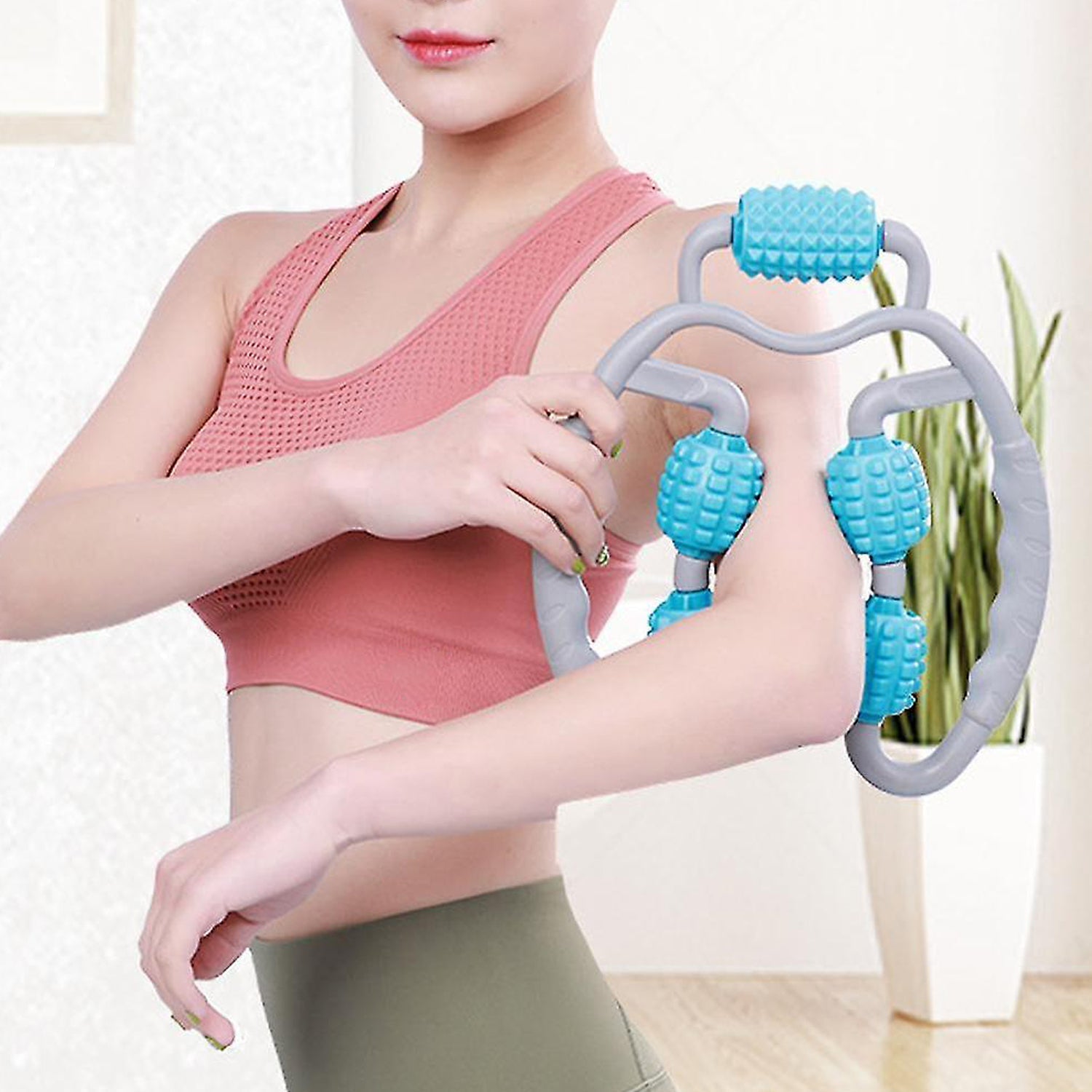 5-Wheel Muscle Massage Roller