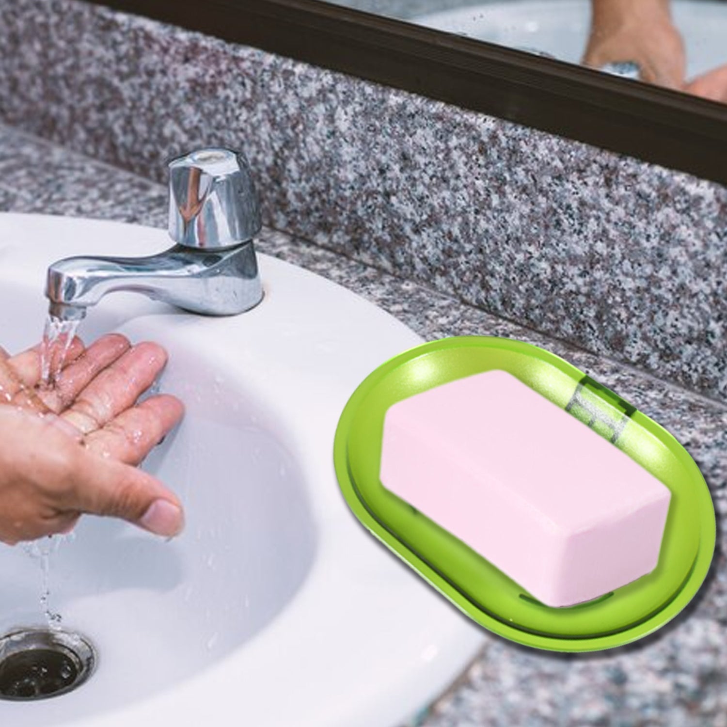 Bathroom Storage Soap Holder Tray