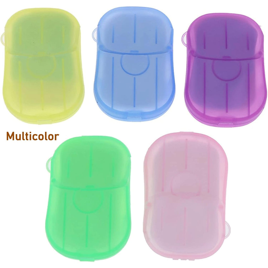 Travel-Friendly Soap Sheets - 20 Packs