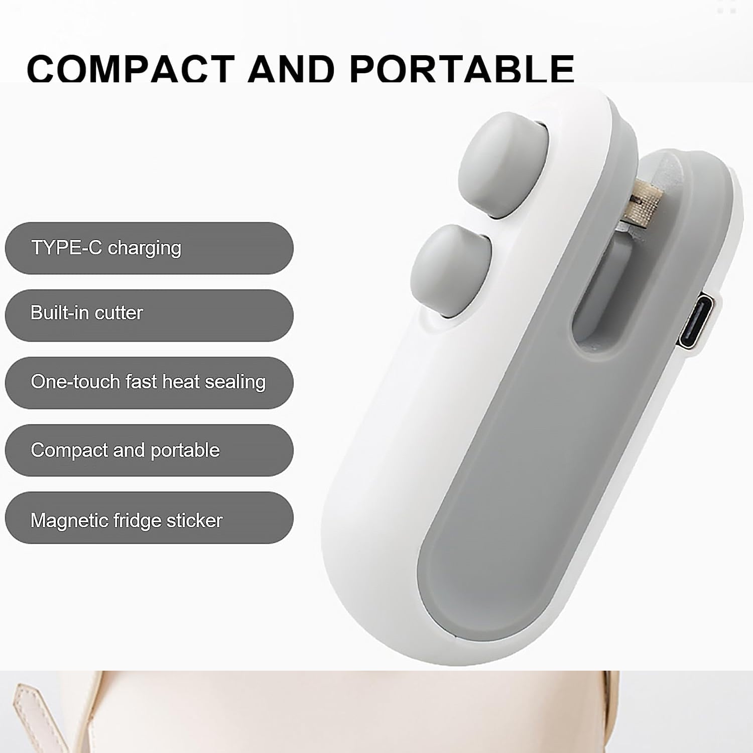 2-in-1 Mini Packet Sealer and Cutter