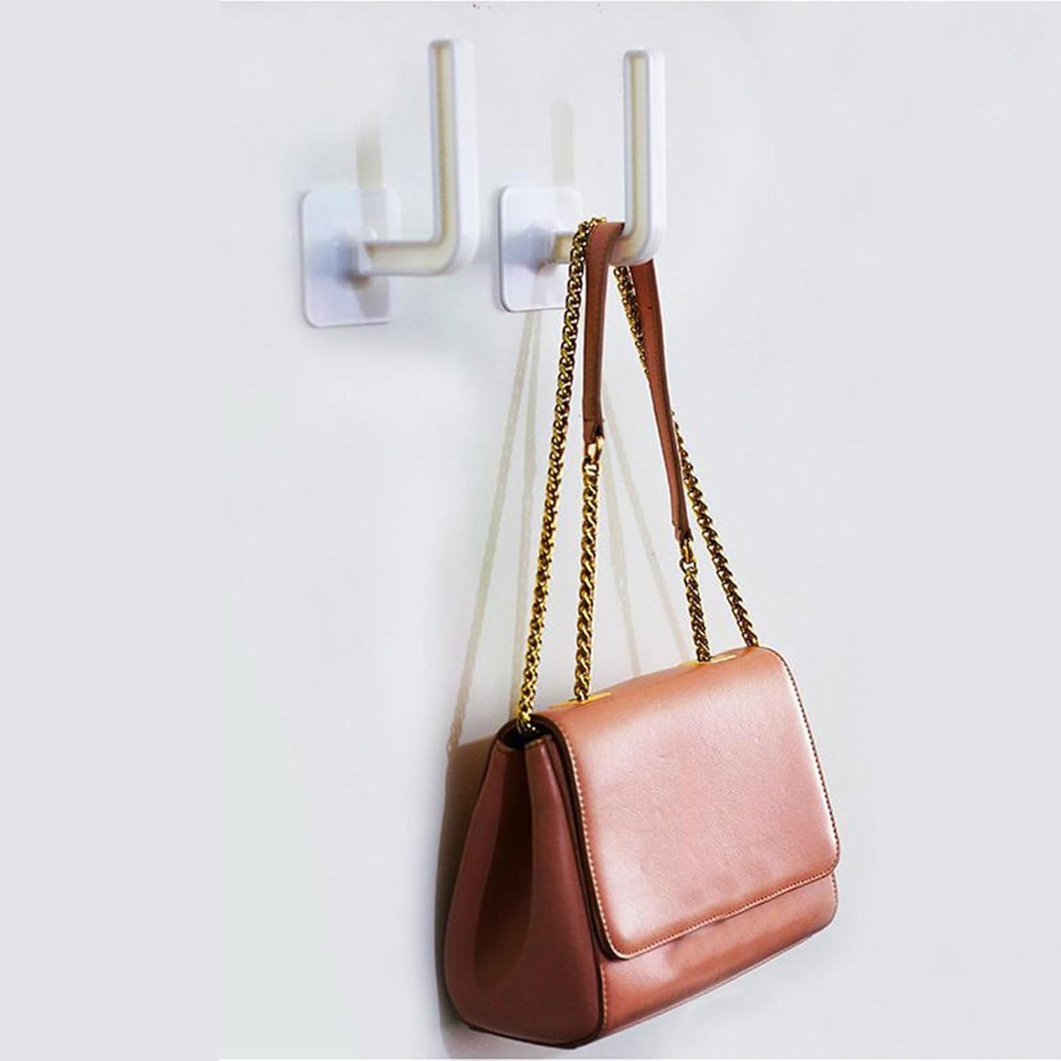 Hanging Storage Rack with Hooks - Set of 2