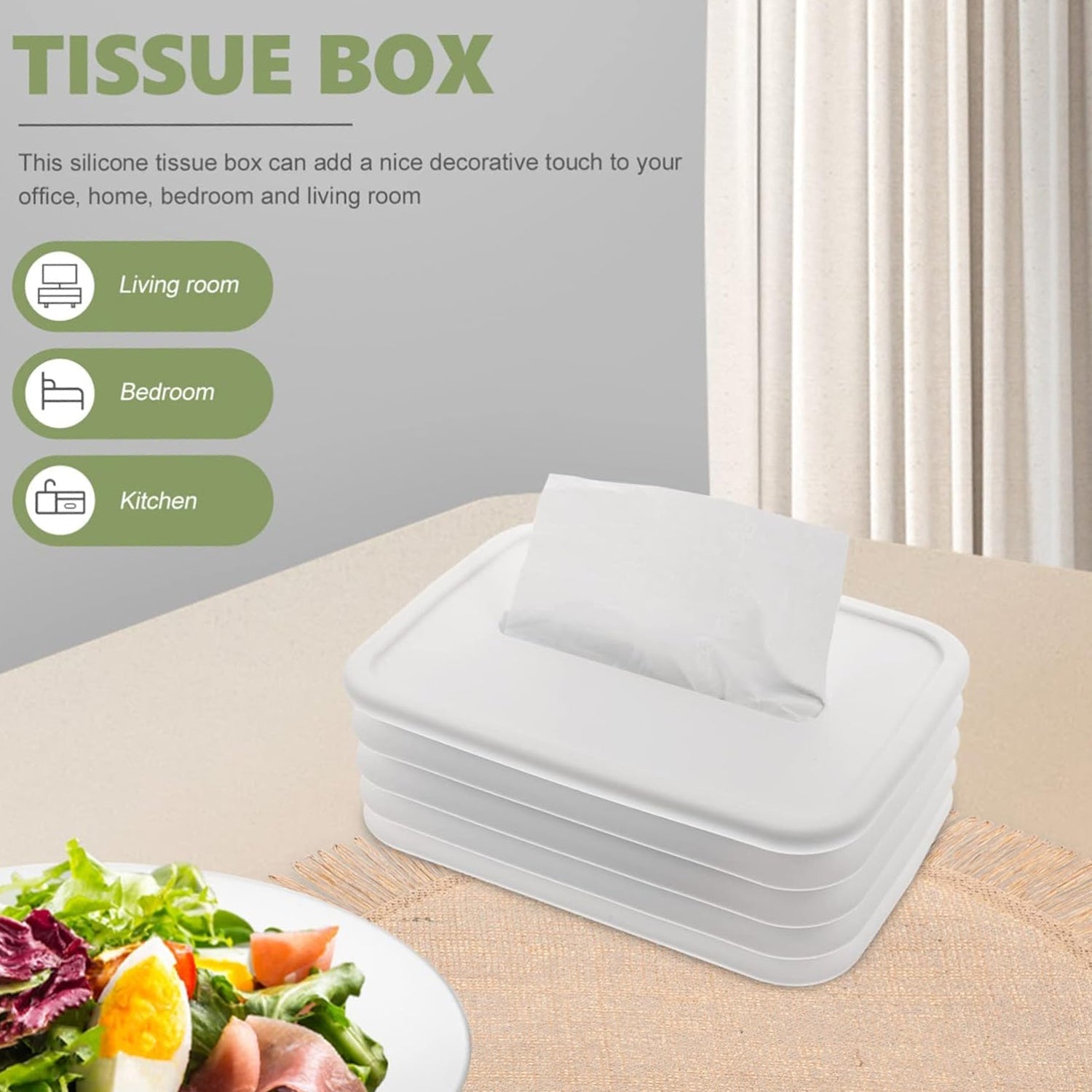 Silicone Tissue Holder
