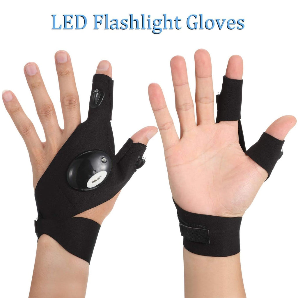 Hands‑Free LED Flashlight Gloves