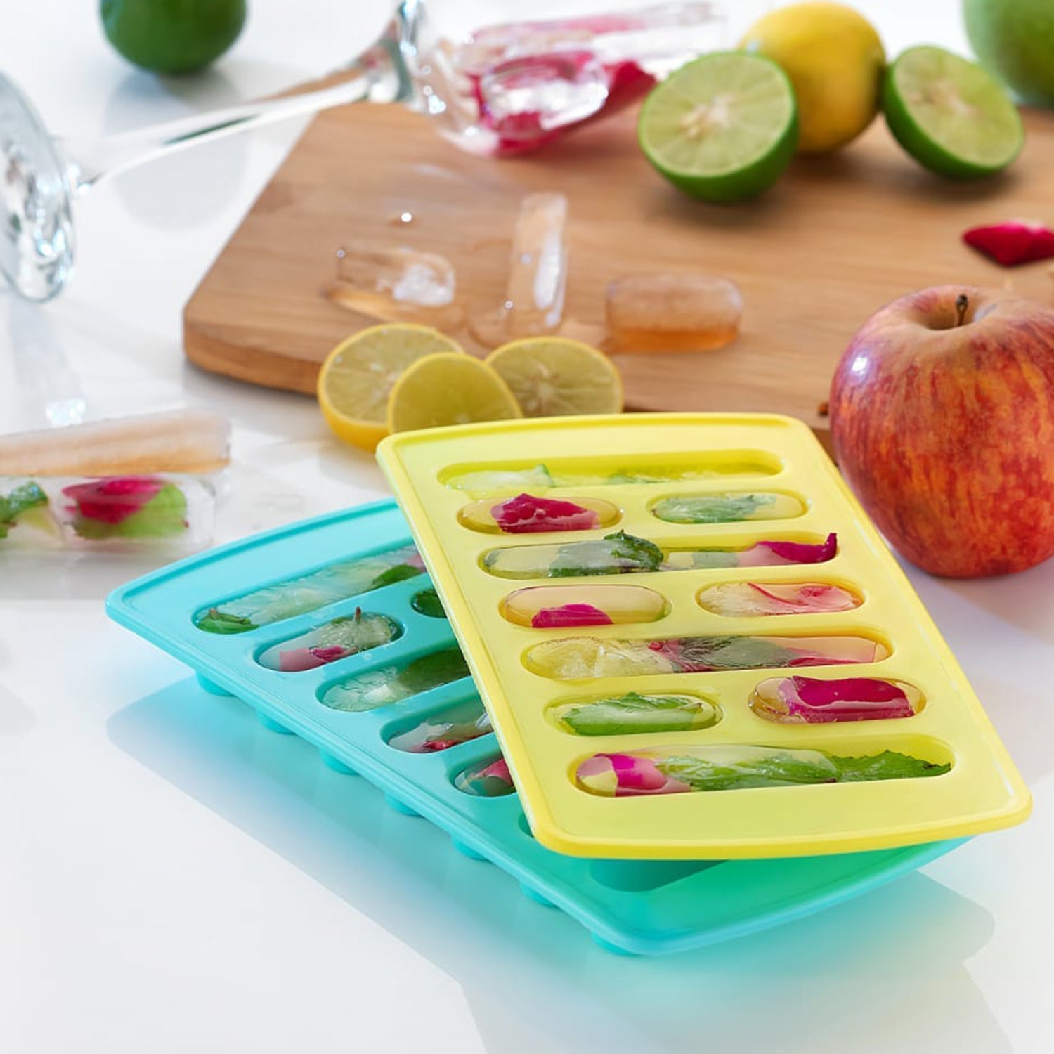 4-Piece Fancy Ice Tray Set