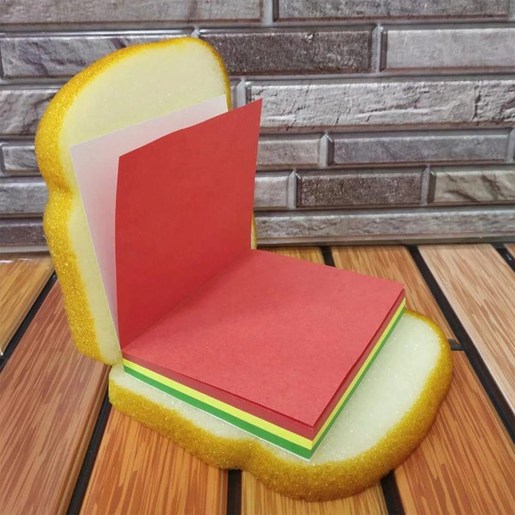 Sandwich-Shaped Multicolor Sticky Notes