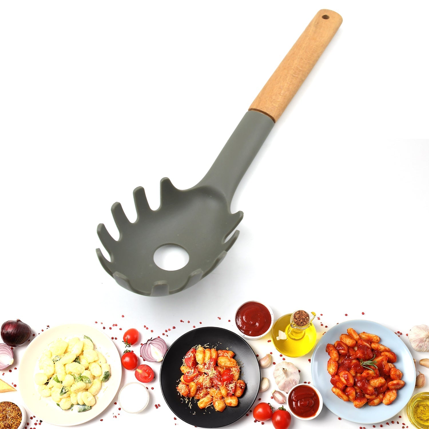Heat-Resistant Non-Stick Kitchen Spoon
