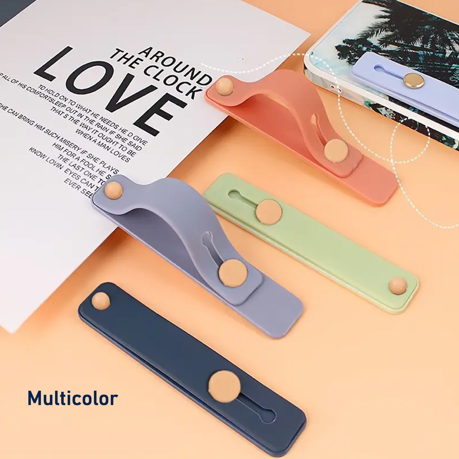 Silicone Mobile Finger Strap – Loop Grip Holder