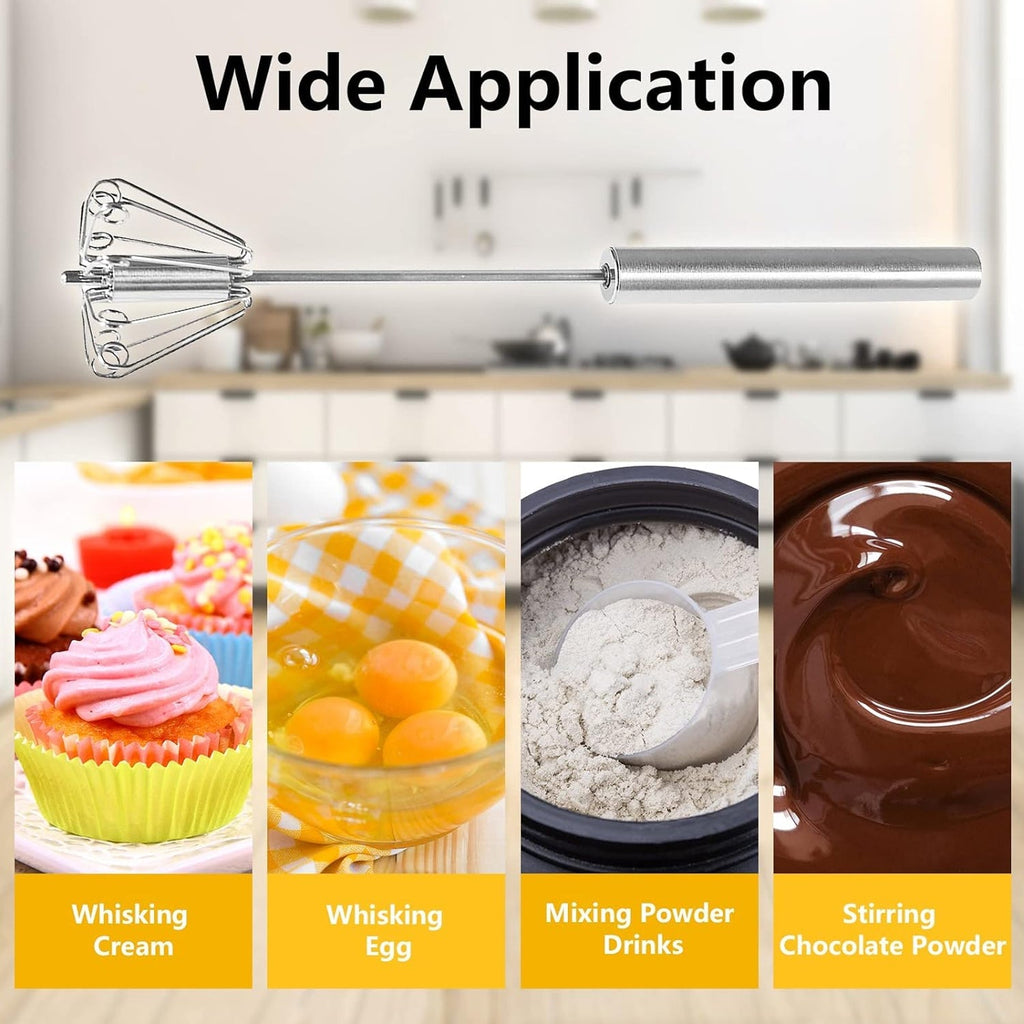 Stainless Steel Egg Whisk Blender - 35cm
