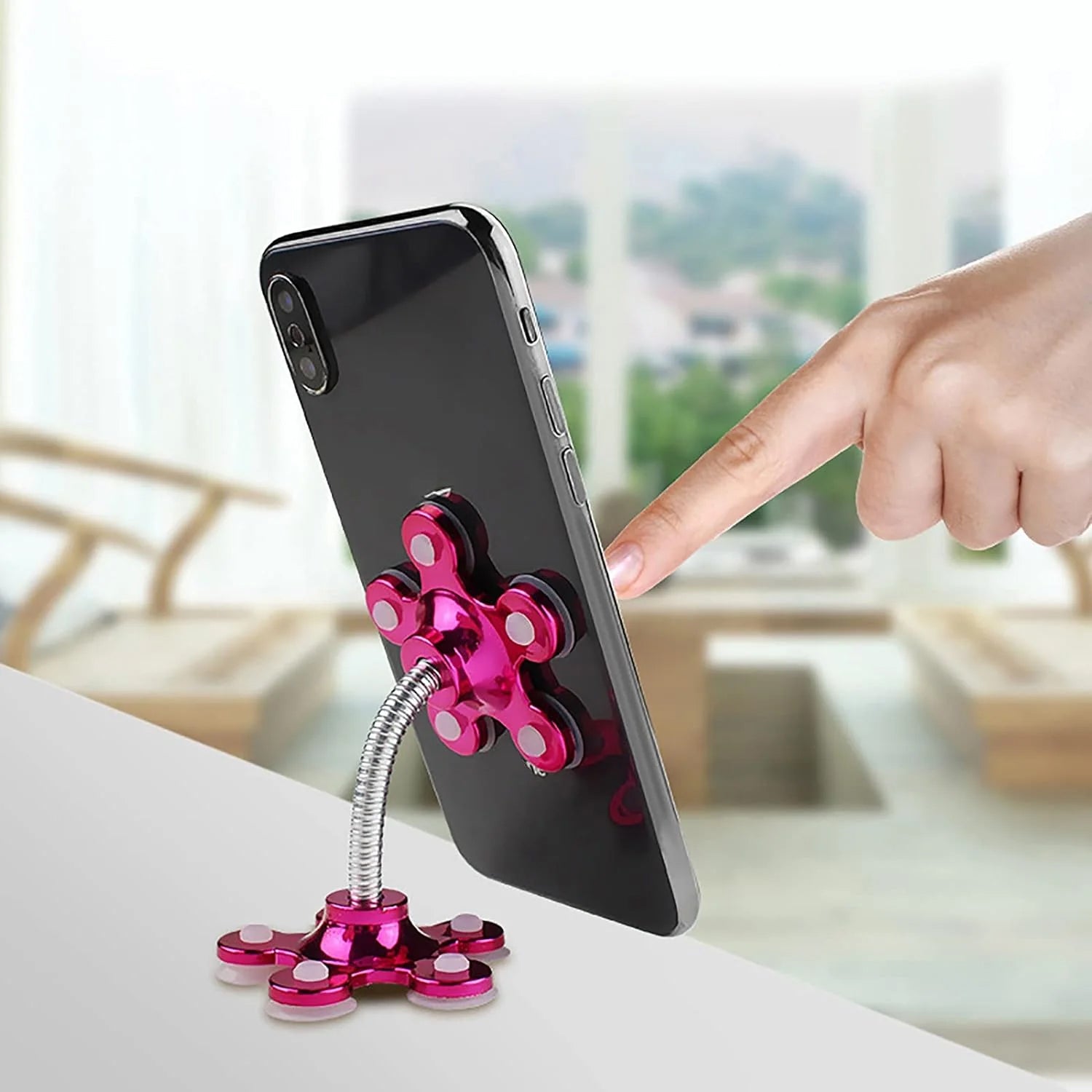Mobile Holder with Suction Mount