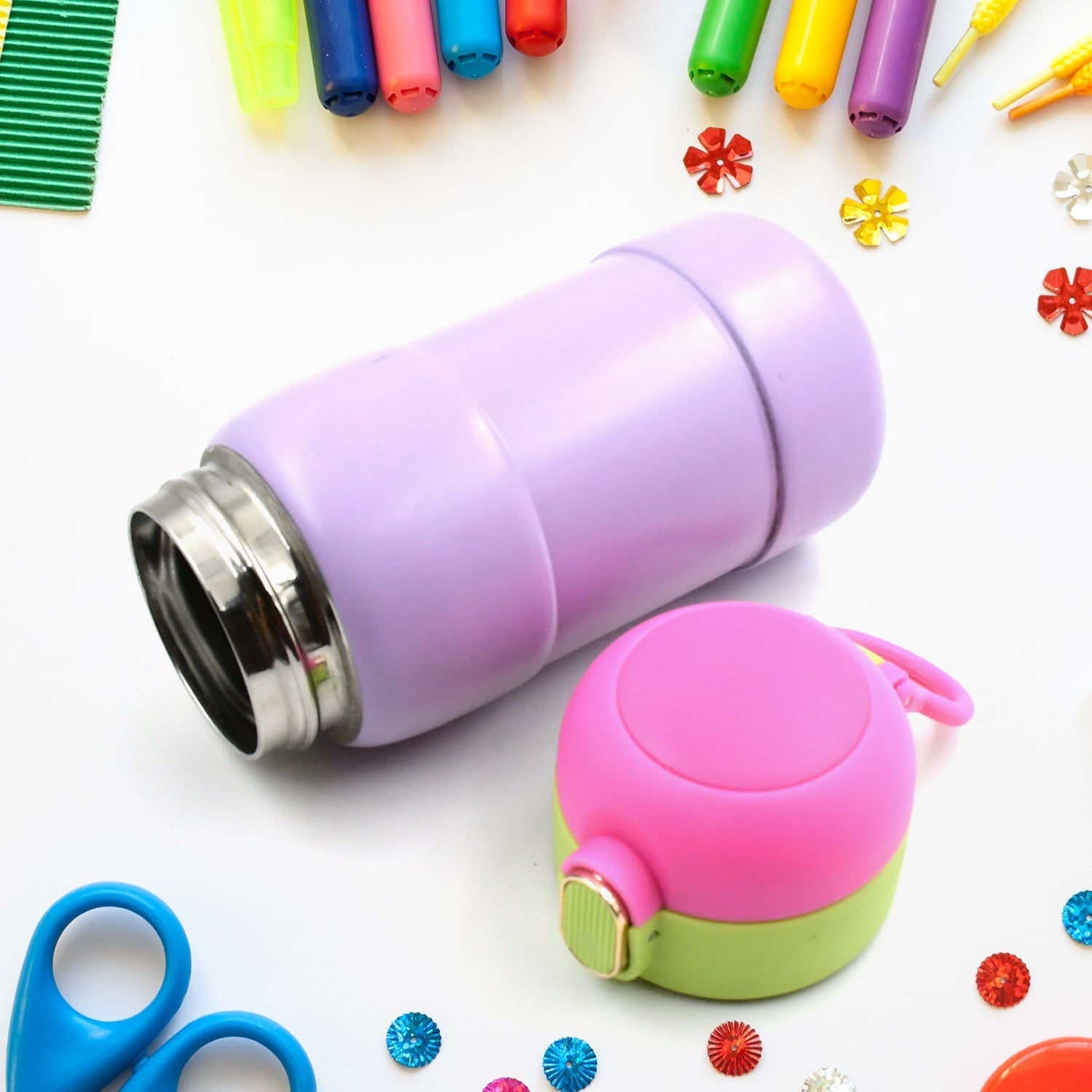 Duck Stainless Steel Water Bottle - Mix Design