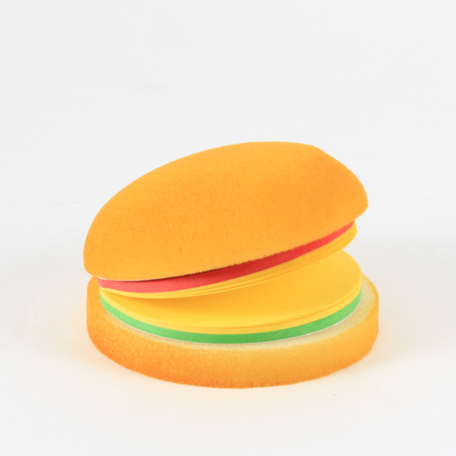 Burger-Shaped Multicolor Sticky Notes